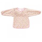 Bavoir tablier col claudine imperméable - froufrou léopard 3/5 ans