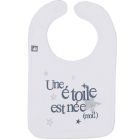 Bavoir bébé - Une étoile est née (moi!)