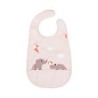 Bavoir velcro Playground Rose