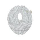 Lot de 2 Bavoirs Bandanas Rayures Classiques Bleu - GOTS