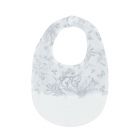 Bavoir bébé Toile de Jouy gris T2