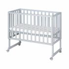 Berceau cododo 3 en 1 bois taupe avec matelas