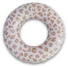 Bouée gonflable léopard beige 90 cm