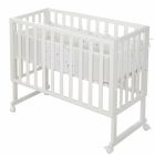 Berceau cododo 3 en 1 Sternenzauber grau avec matelas et nid