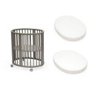 Pack Berceau Sleepi Hazy grey + matelas mini Sleepi + drap housse blanc