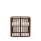 Berceau en bois mini Nighti Warm brown + matelas
