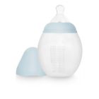 Biberon anti-colique en silicone medical 330 ml, Bleu-ciel