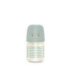 Biberon verre 120ml avec tétine SXPro S bonhomia vert
