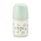 Biberon en verre bébé 120 ml avec tétine SX Pro Birdies Vert
