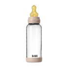 Biberon en verre Anti colique 240 ml Blush + tétine Latex