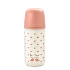 Biberon en verre bébé 240 ml avec tétine SX Pro Birdies Rose