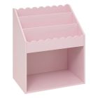 Bibliothèque enfant festonnée Rose