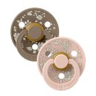 Pack de 2 sucettes Colour Liberty 0-6 mois Blush mix