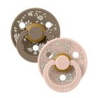 Pack de 2 sucettes Latex Colour Liberty 0-6 mois