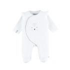 Pyjama 1 pièce Kendi en velours écru