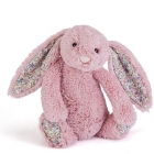 Peluche Lapin Blossom Rose - 31 cm