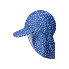 Casquette UV Léopard bleu 0-1 an
