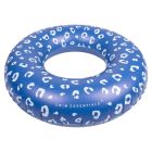 Bouée gonflable léopard bleu 90 cm