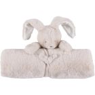 Doudou bébé avec couverture - Moka
