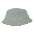 Bob doublé en gaze de coton vert de gris - 0/3 mois