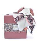 Doudou pétale BOH'AIME Lapin rose