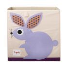 Cube de rangement Lapin 33 x 33 cm