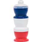 Boite doseuse 3 compartiments Tricolore