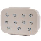 Lunch box en plastique recyclé Taupe Myrtille