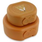 Lot de 2 boîtes à goûter à clip - Mr. Fox