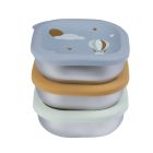 Lot de 3 boîtes repas bébé en inox 250 ml Adventure