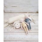 Coussin Bonbon Olive bloom