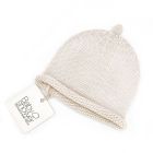 Bonnet en laine bébé Coloris Ivoire - Taille 0 à 1 mois