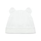 Bonnet bébé oreille blanc