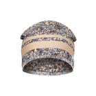 Bonnet bébé d'hiver fin 0-6 mois Blue Garden