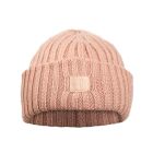 Bonnet bébé d'hiver en laine 6-12 mois Blushing Pink