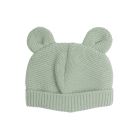 Bonnet bébé maille Vert Olive naissance