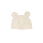 Bonnet bébé maille Sable naissance