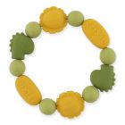 Bracelet de dentition en silicone Mr. Dino & Mr. Lion