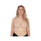 Brassière cache-coeur de grossesse et d'allaitement Chair - L