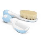 Brosse et peigne Bleu