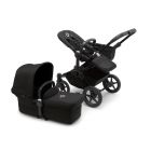 Poussette duo Donkey 5 Mono châssis Noir - Noir