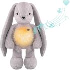 Peluche Bunny gris 5 en 1 avec lumière