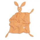 Doudou lapin 40x40 cm biscuit