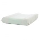 Housse de matelas à langer Calma White bubble aqua