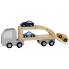 Camion remorque en bois pour voitures