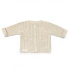 Gilet tricot Coloris Beige - 0-1 mois