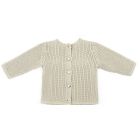 Gilet tricot Coloris Stone - 1-3 mois