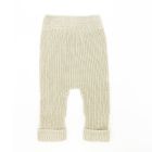 Pantalon Tricot Canale Coloris Buttermilk - Taille 1 à 3 mois