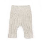 Pantalon Tricot Canale Coloris Ivoire - Taille 1 à 3 mois