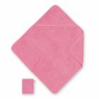 Cape de bain bébé 75x75 cm Terry fuchsia
